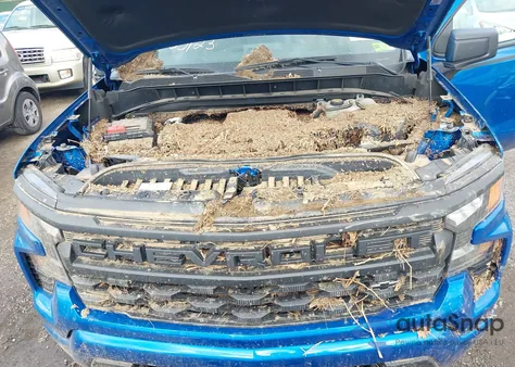 2022 Chevrolet Silverado 1500 4Wd Short Bed Custom z USA, uszkodzony, nr VIN 1GCPDBEKXNZ527992